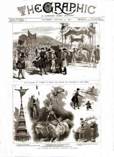 'The Graphic, Front Cover January 9th. 1886', 1886.  Creator: Unknown.