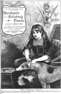 'Needham's Polishing Paste', 1886.  Creator: Unknown.