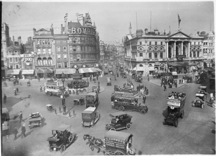Piccadilly Circus, City of Westminster, London, 1911. Creator: Unknown.