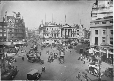 Piccadilly Circus, City of Westminster, London, 1911. Creator: Unknown.