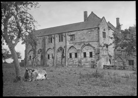 Muchelney Abbey, Abbot's House, Muchelney, South Somerset, Somerset, 1939. Creator: Marjory L Wight.