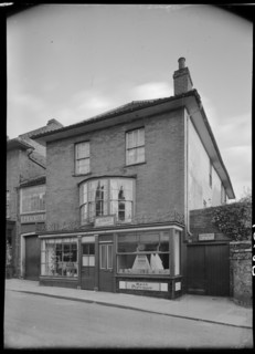 JO Kent, Butchers Shop, 9 Market Street, North Walsham, North Norfolk, Norfolk, 1947. Creator: Herbert Felton.