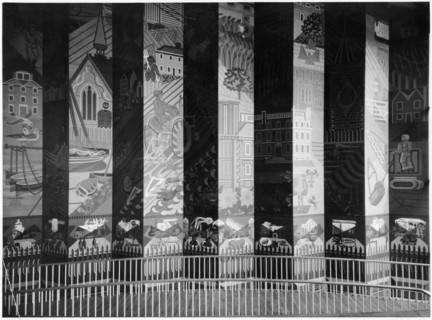 Lion and Unicorn Pavilion, Festival of Britain, South Bank, Lambeth, London, 1951. Creator: Festival of Britain Office.
