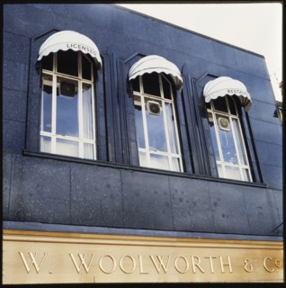 FW Woolworth and Co Ltd, 8-9 Bridge Street, Stratford-upon-Avon, Warwickshire, 1970s-1980s. Creator: Nicholas Anthony John Philpot.