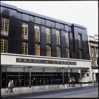 Marks and Spencer, 47-49 Briggate, Leeds, 1970s-1990s. Creator: Nicholas Anthony John Philpot.