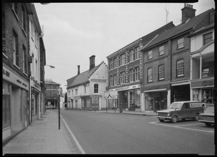 Cross Keys Hotel, Market Place, North Walsham, North Norfolk, Norfolk, 1973. Creator: Terry Buchanan.