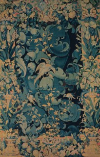 Large Leaf Verdure with Birds, Flanders, about 1550/75. Creator: Unknown.