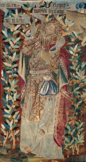 Moses (fragment) from The Transfiguration of Christ, Flanders, 1460/70. Creator: Unknown.