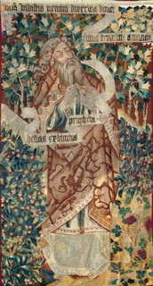 Elias (fragment) from The Transfiguration of Christ, Flanders, 1460/70. Creator: Unknown.