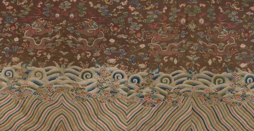 Panel (Dress Fabric), China, Qing dynasty (1644-1911), 1750/1800. Creator: Unknown.