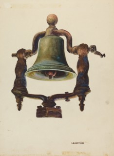 Locomotive Bell, 1935/1942. Creator: L. B. Hartman.