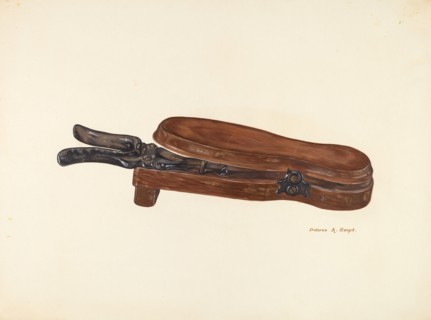 Bootjack, c. 1938. Creator: Dolores Haupt.