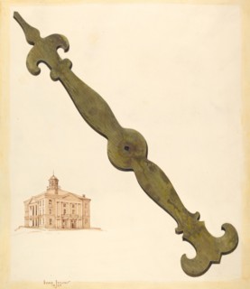 Bishop Hill: Clock Hand, 1937. Creator: Ivar Julius.