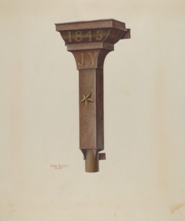 Conductor Head, 1937. Creator: Ivar Julius.