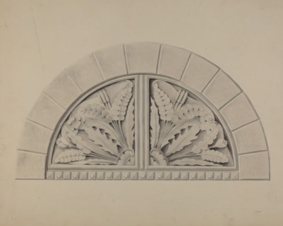 Architectural Ornament, c. 1936. Creator: William Kerby.