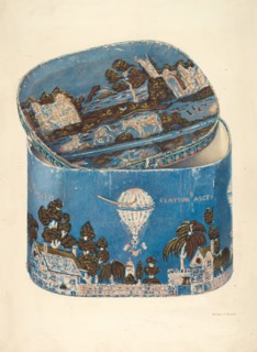 Bandbox Design, 1935/1942. Creator: Alfred Koehn.