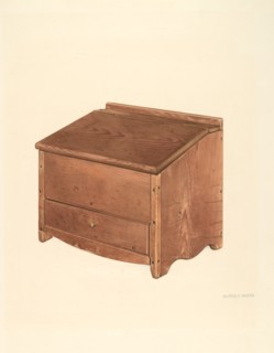 Bible Box, c. 1938. Creator: Alfred Koehn.