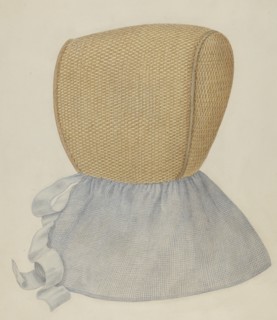 Shaker Bonnet, c. 1937. Creator: Alois E. Ulrich.