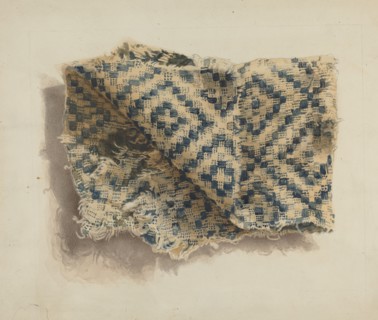Shaker Coverlet, 1935/1942. Creator: Alois E. Ulrich.