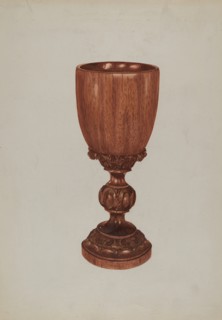 Goblet, c. 1936. Creator: Vera Van Voris.