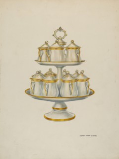 Lazy Susan, c. 1940. Creator: Harry Mann Waddell.