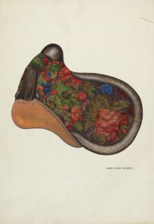 Side Saddle - California Syle, c. 1937. Creator: Harry Mann Waddell.