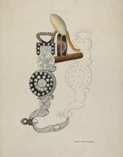 Spade Bit, c. 1937. Creator: Harry Mann Waddell.