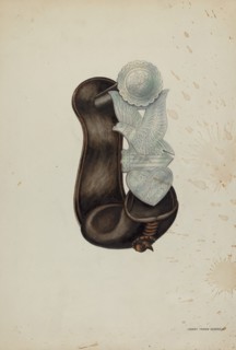 Stirrup, c. 1940. Creator: Harry Mann Waddell.