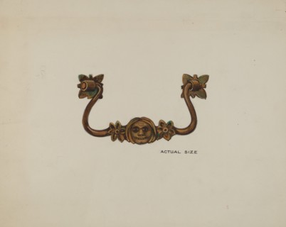 Handle, c. 1936. Creators: Harry Mann Waddell, Dana Bartlett.