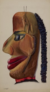 Marionette (Detail), c. 1937. Creator: Elmer Weise.