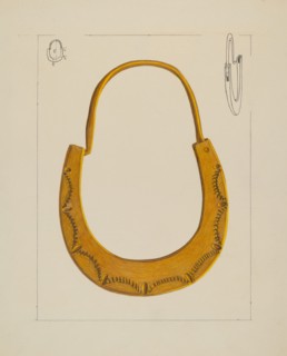 Baby's Earring, c. 1937. Creator: Tulita Westfall.