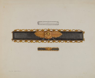 Pin, c. 1937. Creator: Tulita Westfall.