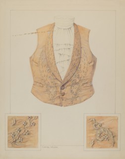Vest, c. 1937. Creator: Carmel Wilson.