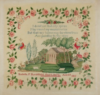 Sampler, c. 1936. Creator: Eva Wilson.
