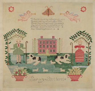 Sampler, c. 1936. Creator: Eva Wilson.