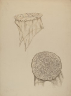 Economy White Cap, c. 1938. Creator: Eva Wilson.