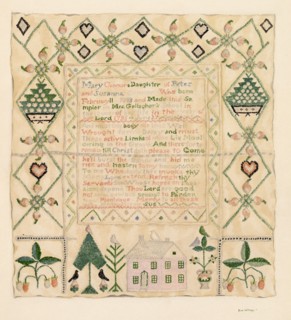 Sampler, c. 1938. Creator: Eva Wilson.