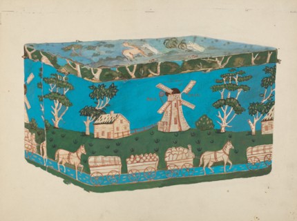 Bandbox, c. 1953. Creator: Jessie M Youngs.