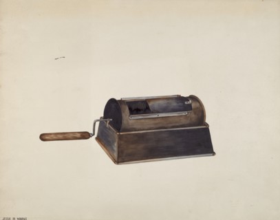 Coffee Roaster, c. 1940. Creator: Jessie M Youngs.
