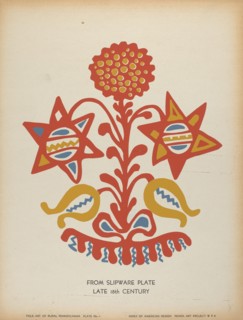 Plate 11: From the Portfolio "Folk Art of Rural Pennsylvania", c. 1939. Creator: Unknown.