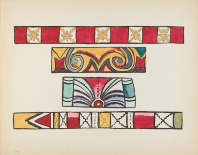 Plate 49: Miscellaneous Design: From Portfolio "Spanish Colonial Designs of New Mexico", 1935/1942. Creator: Unknown.