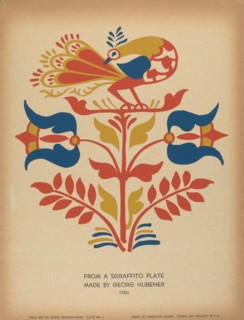 Plate 4: From Portfolio "Folk Art of Rural Pennsylvania", c. 1939. Creator: Unknown.