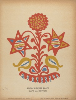 Plate 11: From the Portfolio "Folk Art of Rural Pennsylvania", c. 1939. Creator: Unknown.