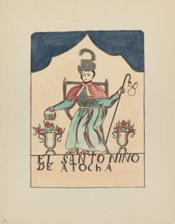 Plate 24: The Lost Child of Atocha: From Portfolio "Spanish Colonial Designs of New Mexico", 1935/19 Creator: Unknown.