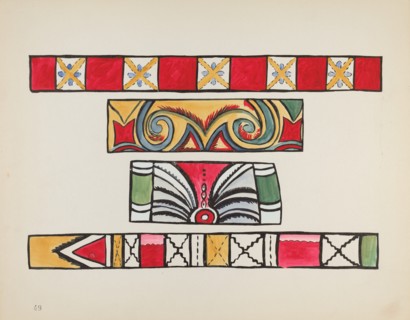 Plate 49: Miscellaneous Design: From Portfolio "Spanish Colonial Designs of New Mexico", 1935/1942. Creator: Unknown.