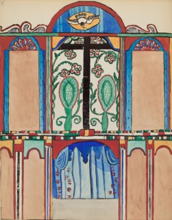 Plate 6: Chapel Altarpiece, Santa Cruz: From Portfolio "Spanish Colonial...", 1935/1942. Creator: Unknown.