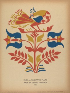 Plate 4: From Portfolio "Folk Art of Rural Pennsylvania", c. 1939. Creator: Unknown.