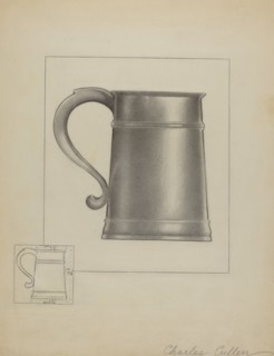 Pewter Mug, c. 1936. Creator: Charles Cullen.