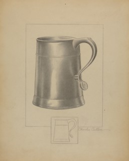Pewter Mug, c. 1936. Creator: Charles Cullen.