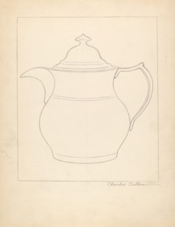 Coffee Pot, 1935/1942. Creator: Charles Cullen.
